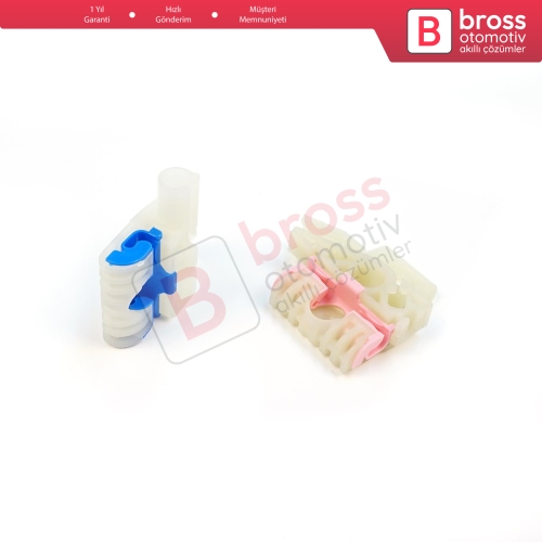 VW Golf MK6 A6 5K 5K1 AJ5 2008-20014 5-Kapı 5K0837462 İçin Elektrikli Ön Sağ Cam Kriko Tamir Klipsi A+B