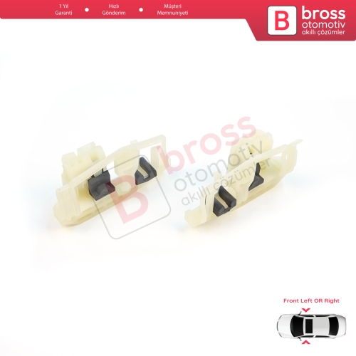 BMW 3 Series E46 Compact 2001-2005 2-Kapı 51338251351 51338251352 İçin Ön Cam Kriko Tamir Klipsi A+B