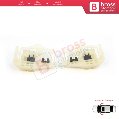 BMW 3 Series E46 Compact 2001-2005 2-Kapı 51338251351 51338251352 İçin Ön Cam Kriko Tamir Klipsi A+B