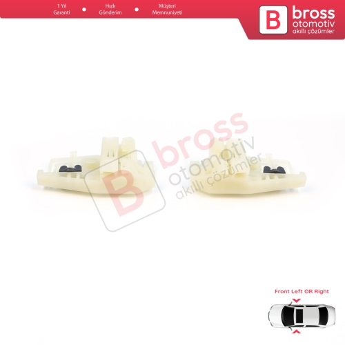 BMW 3 Series E46 Compact 2001-2005 2-Kapı 51338251351 51338251352 İçin Ön Cam Kriko Tamir Klipsi A+B