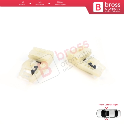 BMW 3 Series E46 Compact 2001-2005 2-Kapı 51338251351 51338251352 İçin Ön Cam Kriko Tamir Klipsi A+B