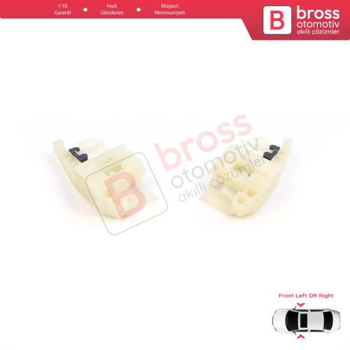 BMW 3 Series E46 Compact 2001-2005 2-Kapı 51338251351 51338251352 İçin Ön Cam Kriko Tamir Klipsi A+B