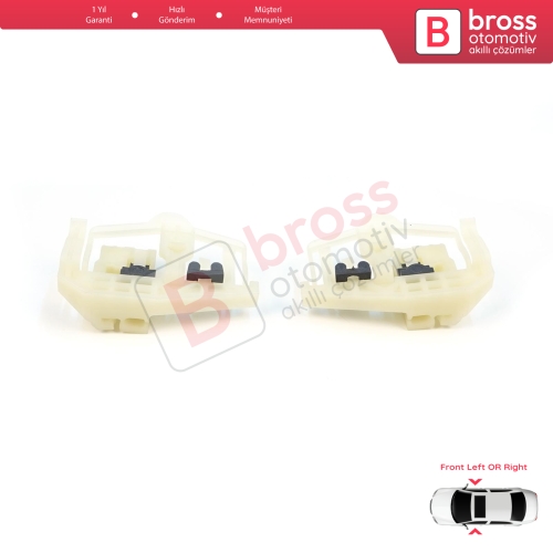 BMW 3 Series E46 Compact 2001-2005 2-Kapı 51338251351 51338251352 İçin Ön Cam Kriko Tamir Klipsi A+B