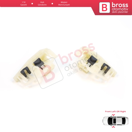 BMW 3 Series E46 Compact 2001-2005 2-Kapı 51338251351 51338251352 İçin Ön Cam Kriko Tamir Klipsi A+B