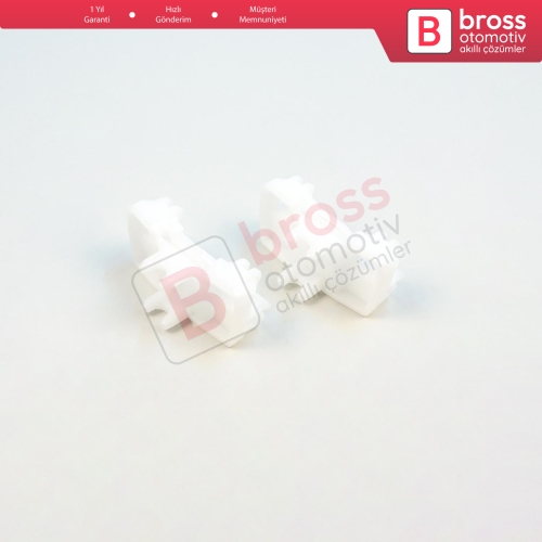 VW Sharan MK1 Seat Alhambra 7M 7V Leon MK2 Ford Galaxy MK1 Freelander MK1 L314 İçin 2 Adet Sol Cam Kriko Tamir Klipsi