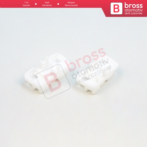 VW Sharan MK1 Seat Alhambra 7M 7V Leon MK2 Ford Galaxy MK1 Freelander MK1 L314 İçin 2 Adet Sol Cam Kriko Tamir Klipsi