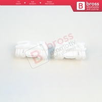 VW Sharan MK1 Seat Alhambra 7M 7V Ford Galaxy MK1 Freelander MK1 L314 Leon MK2 İçin 2 Adet Sağ Cam Kriko Tamir Klipsi