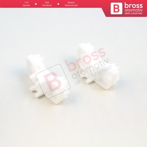 VW Sharan MK1 Seat Alhambra 7M 7V Ford Galaxy MK1 Freelander MK1 L314 Leon MK2 İçin 2 Adet Sağ Cam Kriko Tamir Klipsi