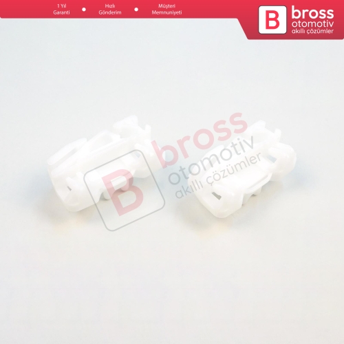 VW Sharan MK1 Seat Alhambra 7M 7V Ford Galaxy MK1 Freelander MK1 L314 Leon MK2 İçin 2 Adet Sağ Cam Kriko Tamir Klipsi