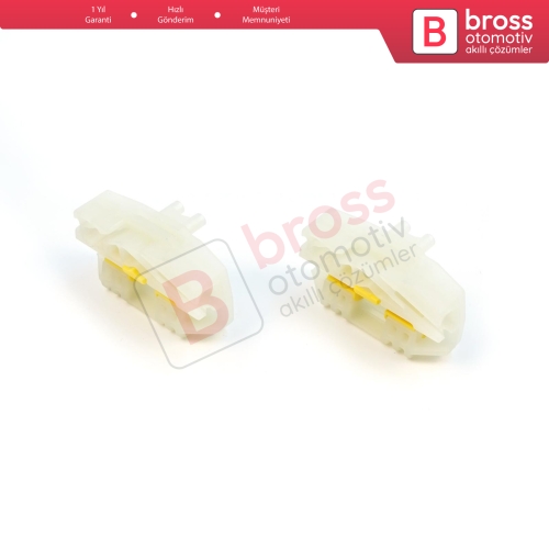 VW Sharan MK1 Seat Alhambra 7M 7V Leon MK2 Ford Galaxy MK1 Freelander MK1 L314 İçin 2 Adet Sol Cam Kriko Tamir Klipsi