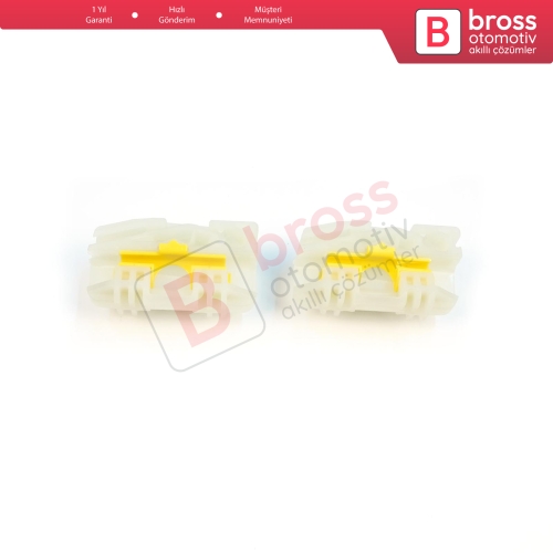 VW Sharan MK1 Seat Alhambra 7M 7V Ford Galaxy MK1 Freelander MK1 L314 Leon MK2 İçin 2 Adet Sağ Cam Kriko Tamir Klipsi