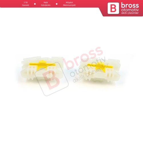 VW Sharan MK1 Seat Alhambra 7M 7V Ford Galaxy MK1 Freelander MK1 L314 Leon MK2 İçin 2 Adet Sağ Cam Kriko Tamir Klipsi