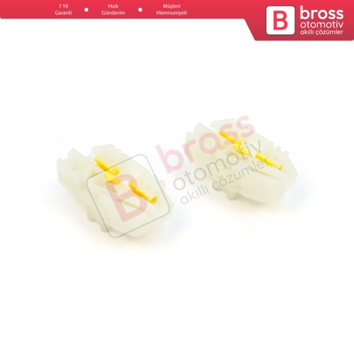 VW Sharan MK1 Seat Alhambra 7M 7V Ford Galaxy MK1 Freelander MK1 L314 Leon MK2 İçin 2 Adet Sağ Cam Kriko Tamir Klipsi