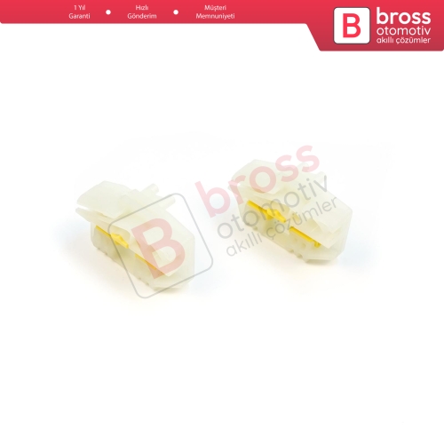 VW Sharan MK1 Seat Alhambra 7M 7V Ford Galaxy MK1 Freelander MK1 L314 Leon MK2 İçin 2 Adet Sağ Cam Kriko Tamir Klipsi