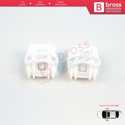 VW Golf Bora Jetta MK4 A4 1J Seat Ibiza MK3 6L Coupe Peugeot 607 1999-2010 1JM898461 İçin Ön Kapı Cam Kriko Tamir Klipsi A+B