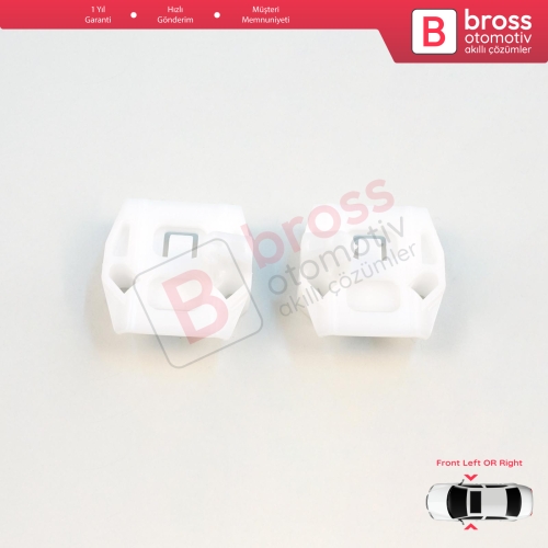 VW Golf Bora Jetta MK4 A4 1J Seat Ibiza MK3 6L Coupe Peugeot 607 1999-2010 1JM898461 İçin Ön Kapı Cam Kriko Tamir Klipsi A+B