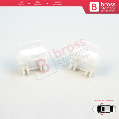 VW Golf Bora Jetta MK4 A4 1J Seat Ibiza MK3 6L Coupe Peugeot 607 1999-2010 1JM898461 İçin Ön Kapı Cam Kriko Tamir Klipsi A+B