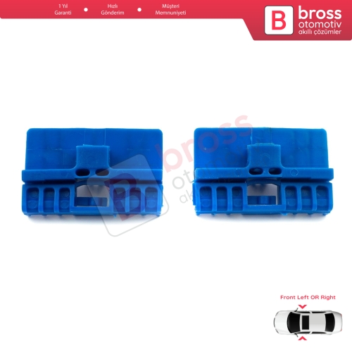 Audi A3 8L 1996-2003 2/3 Kapı A6 C5 4B A4 B6 B7 Seat Exeo 3R 8L3837461 4B0837461 İçin Ön Cam Kriko Tamir Klipsi