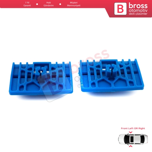 Audi A3 8L 1996-2003 2/3 Kapı A6 C5 4B A4 B6 B7 Seat Exeo 3R 8L3837461 4B0837461 İçin Ön Cam Kriko Tamir Klipsi