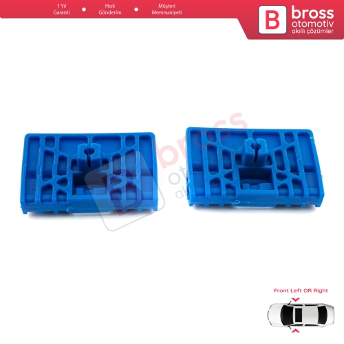 Audi A3 8L 1996-2003 2/3 Kapı A6 C5 4B A4 B6 B7 Seat Exeo 3R 8L3837461 4B0837461 İçin Ön Cam Kriko Tamir Klipsi