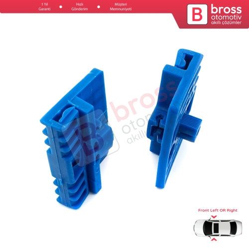 Audi A3 8L 1996-2003 2/3 Kapı A6 C5 4B A4 B6 B7 Seat Exeo 3R 8L3837461 4B0837461 İçin Ön Cam Kriko Tamir Klipsi