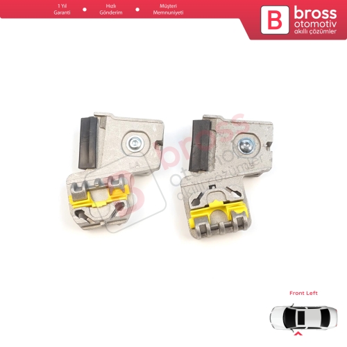 VW Golf Bora Jetta MK4 A4 1J 1997-2006 Peugeot 607 1999-2010 1J3837461 İçin Ön Sol Kapı Cam Kriko Tamir Klipsi LA+LB