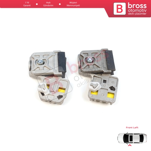 VW Golf Bora Jetta MK4 A4 1J 1997-2006 Peugeot 607 1999-2010 1J3837461 İçin Ön Sol Kapı Cam Kriko Tamir Klipsi LA+LB