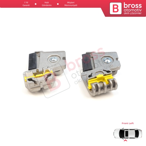 VW Golf Bora Jetta MK4 A4 1J 1997-2006 Peugeot 607 1999-2010 1J3837461 İçin Ön Sol Kapı Cam Kriko Tamir Klipsi LA+LB