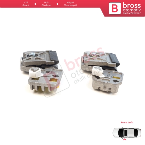 VW Golf Bora Jetta MK4 A4 1J 1997-2006 Peugeot 607 1999-2010 1J3837461 İçin Ön Sol Kapı Cam Kriko Tamir Klipsi LA+LB
