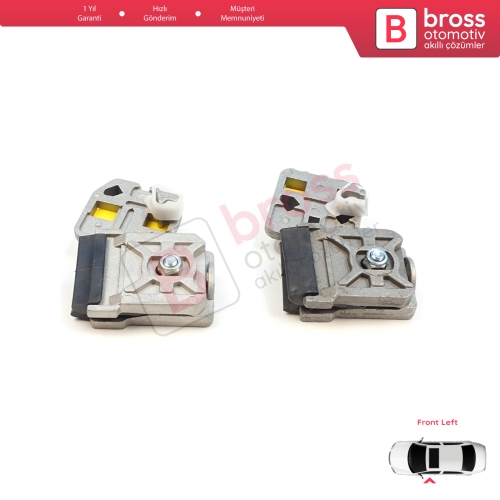 VW Golf Bora Jetta MK4 A4 1J 1997-2006 Peugeot 607 1999-2010 1J3837461 İçin Ön Sol Kapı Cam Kriko Tamir Klipsi LA+LB