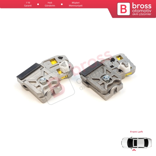 VW Golf Bora Jetta MK4 A4 1J 1997-2006 Peugeot 607 1999-2010 1J3837461 İçin Ön Sol Kapı Cam Kriko Tamir Klipsi LA+LB