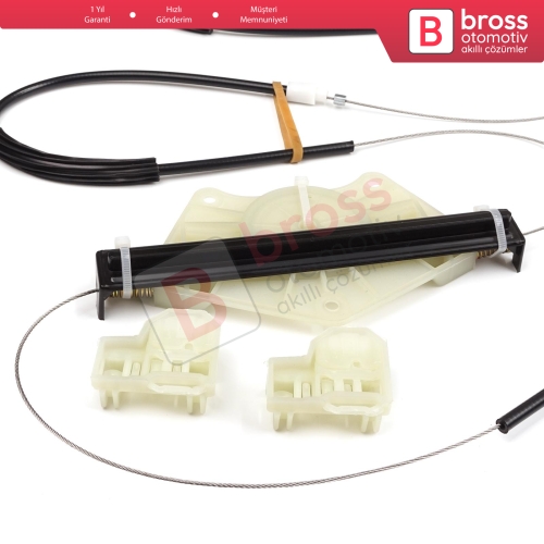 VW Passat B5 3B 3BG Skoda Superb MK1 B5 3U 3B1837461 İçin Ön Sol Cam Kriko Tamir Seti
