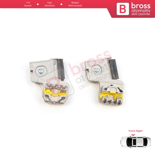VW Golf Bora Jetta MK4 A4 1J 1997-2006 Peugeot 607 1999-2010 1J3837462 İçin Ön Sağ Kapı Cam Kriko Tamir Klipsi RA+RB