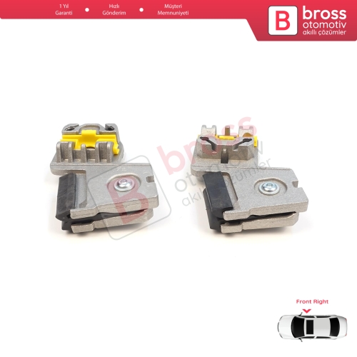 VW Golf Bora Jetta MK4 A4 1J 1997-2006 Peugeot 607 1999-2010 1J3837462 İçin Ön Sağ Kapı Cam Kriko Tamir Klipsi RA+RB