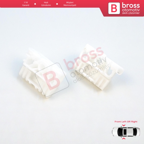 Renault Clio MK3 BR CR KR SR 2005-2014 5-Kapı 8200191148 8200291147 İçin Ön Cam Kriko Tamir Klipsi A+B