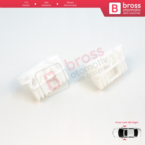 Renault Clio MK3 BR CR KR SR 2005-2014 5-Kapı 8200191148 8200291147 İçin Ön Cam Kriko Tamir Klipsi A+B