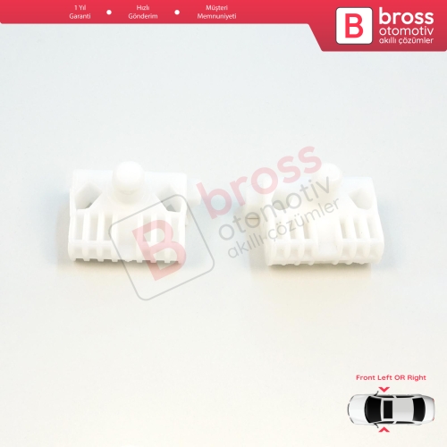 Renault Clio MK3 BR CR KR SR 2005-2014 5-Kapı 8200191148 8200291147 İçin Ön Cam Kriko Tamir Klipsi A+B