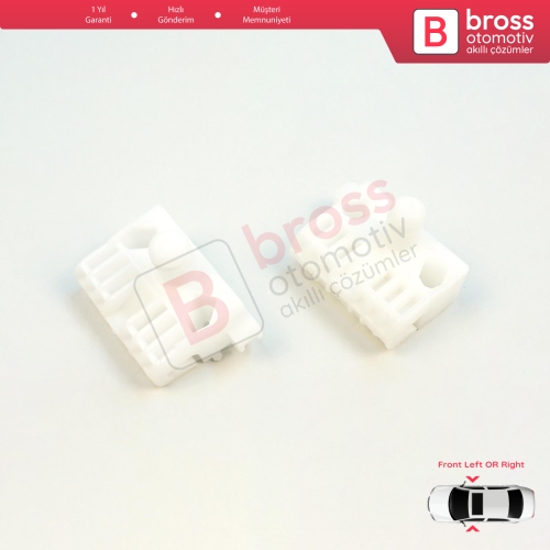 Renault Clio MK3 BR CR KR SR 2005-2014 5-Kapı 8200191148 8200291147 İçin Ön Cam Kriko Tamir Klipsi A+B