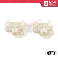 Audi A4 B5 VW Polo MK3 6N Passat B5 Skoda Superb MK1 8D0837461 İçin Ön Sol Cam Kriko Tamir Kılavuz Klipsi