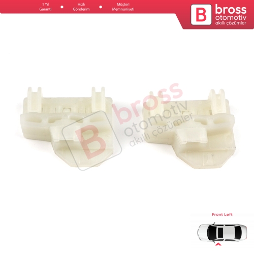Audi A4 B5 VW Polo MK3 6N Passat B5 Skoda Superb MK1 8D0837461 İçin Ön Sol Cam Kriko Tamir Kılavuz Klipsi