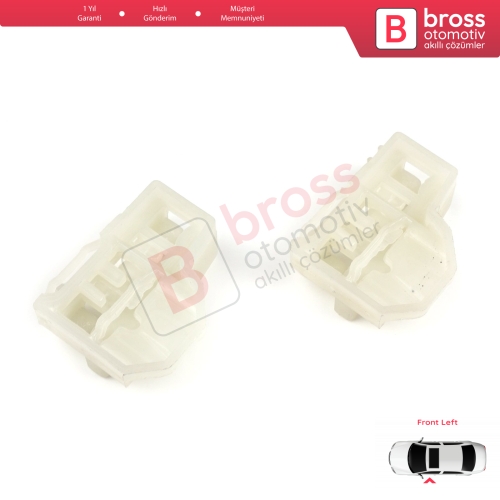 Audi A4 B5 VW Polo MK3 6N Passat B5 Skoda Superb MK1 8D0837461 İçin Ön Sol Cam Kriko Tamir Kılavuz Klipsi