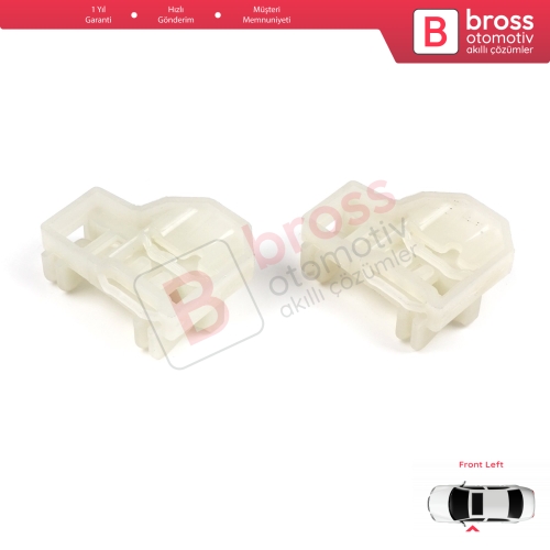 Audi A4 B5 VW Polo MK3 6N Passat B5 Skoda Superb MK1 8D0837461 İçin Ön Sol Cam Kriko Tamir Kılavuz Klipsi