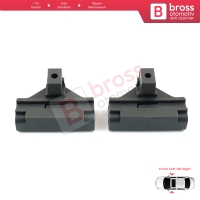 VW Polo 3 6N Lupo 6E Seat Cordoba Ibiza 6K Arosa 6H1 3-Kapı HB Coupe Van 6N3837401 6N3837402 İçin Cam Kriko Tamir Klipsi