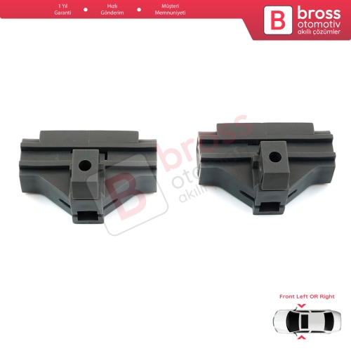 VW Polo 3 6N Lupo 6E Seat Cordoba Ibiza 6K Arosa 6H1 3-Kapı HB Coupe Van 6N3837401 6N3837402 İçin Cam Kriko Tamir Klipsi