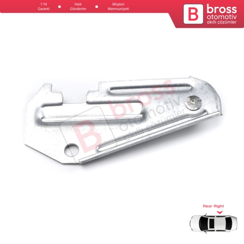 Opel Astra G T92 T98 H A04 1998-2014 İçin Arka Sağ Cam Kriko Tamir Klips Metal Bağlantı Sacı