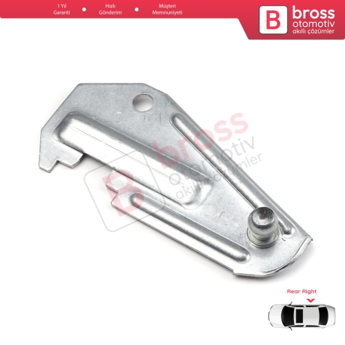 Opel Astra G T92 T98 H A04 1998-2014 İçin Arka Sağ Cam Kriko Tamir Klips Metal Bağlantı Sacı