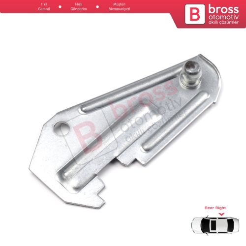 Opel Astra G T92 T98 H A04 1998-2014 İçin Arka Sağ Cam Kriko Tamir Klips Metal Bağlantı Sacı