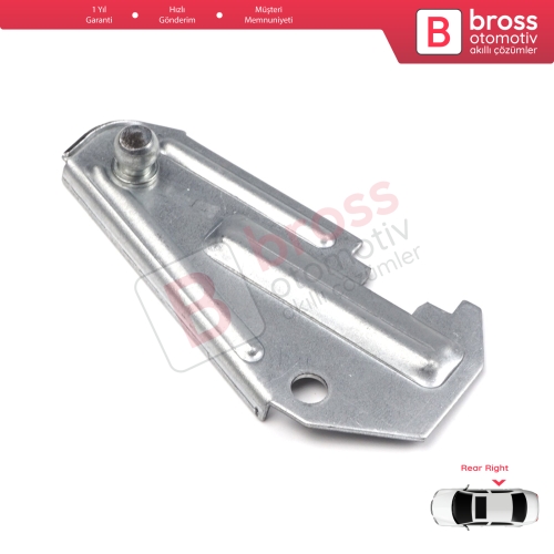 Opel Astra G T92 T98 H A04 1998-2014 İçin Arka Sağ Cam Kriko Tamir Klips Metal Bağlantı Sacı