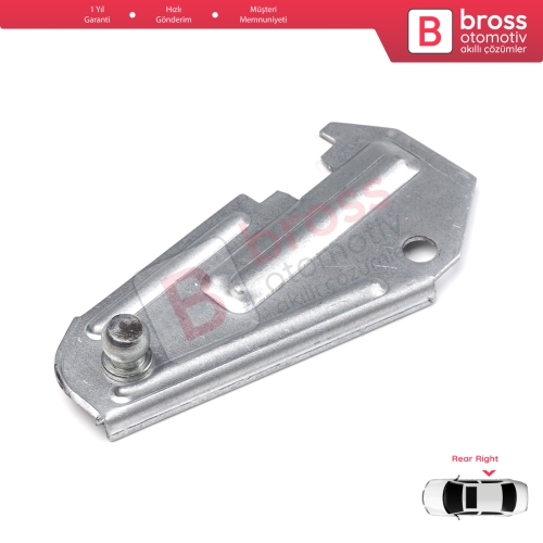Opel Astra G T92 T98 H A04 1998-2014 İçin Arka Sağ Cam Kriko Tamir Klips Metal Bağlantı Sacı
