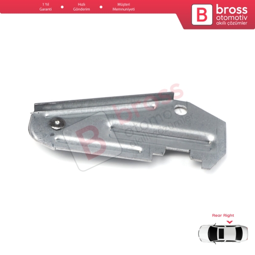 Opel Astra G T92 T98 H A04 1998-2014 İçin Arka Sağ Cam Kriko Tamir Klips Metal Bağlantı Sacı